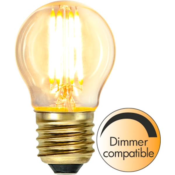 LED lampa E27 | G45 | 4W | dimbar